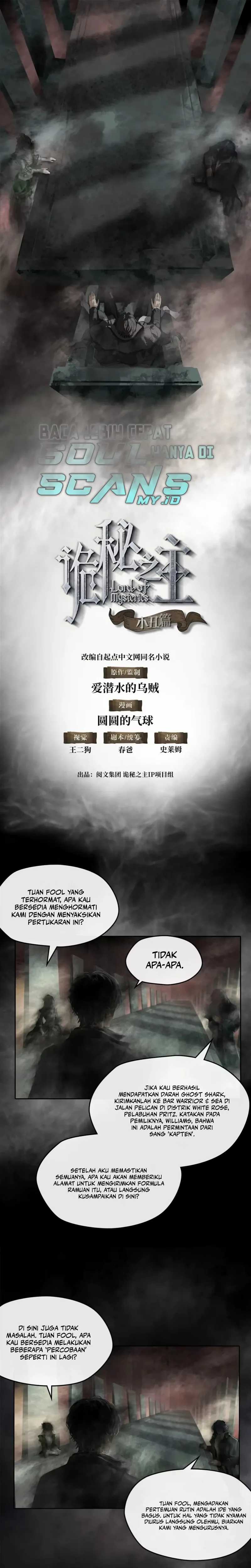 Lord of the Mysteries (Remake) Chapter 08 Bahasa Indonesia