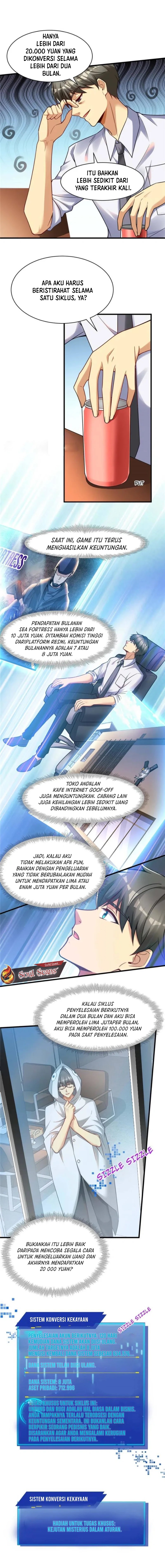 Losing Money to Be a Tycoon Chapter 89 Bahasa Indonesia