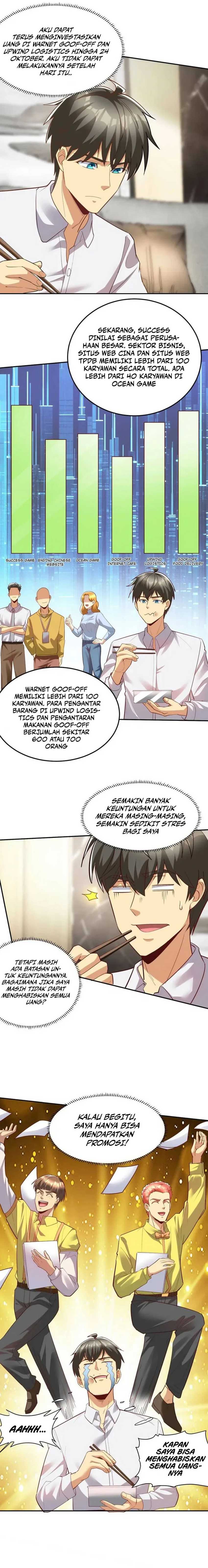 Losing Money to Be a Tycoon Chapter 141 Bahasa Indonesia