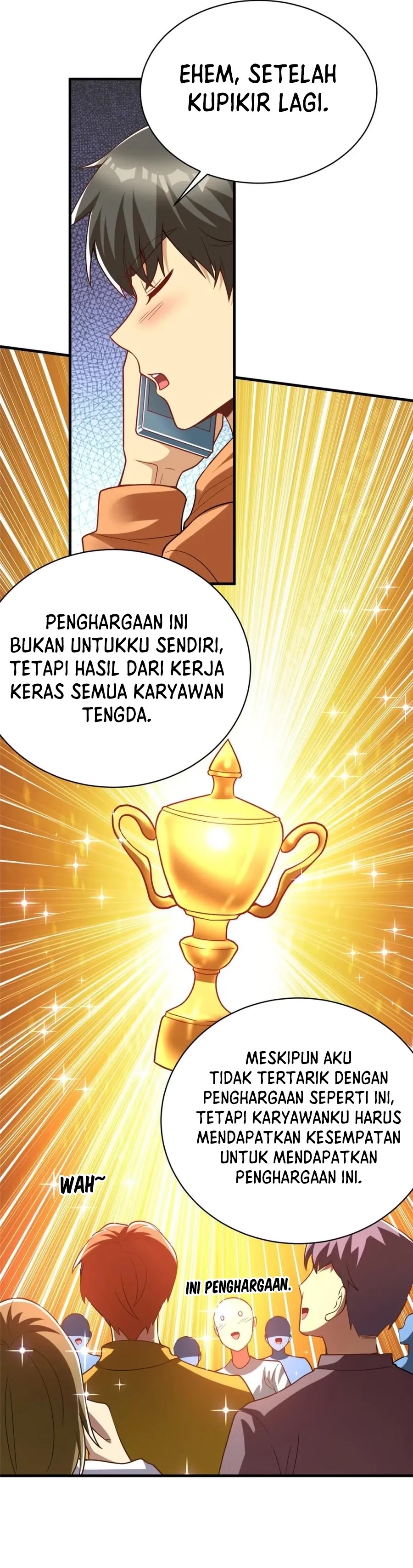 Losing Money to Be a Tycoon Chapter 143 Bahasa Indonesia