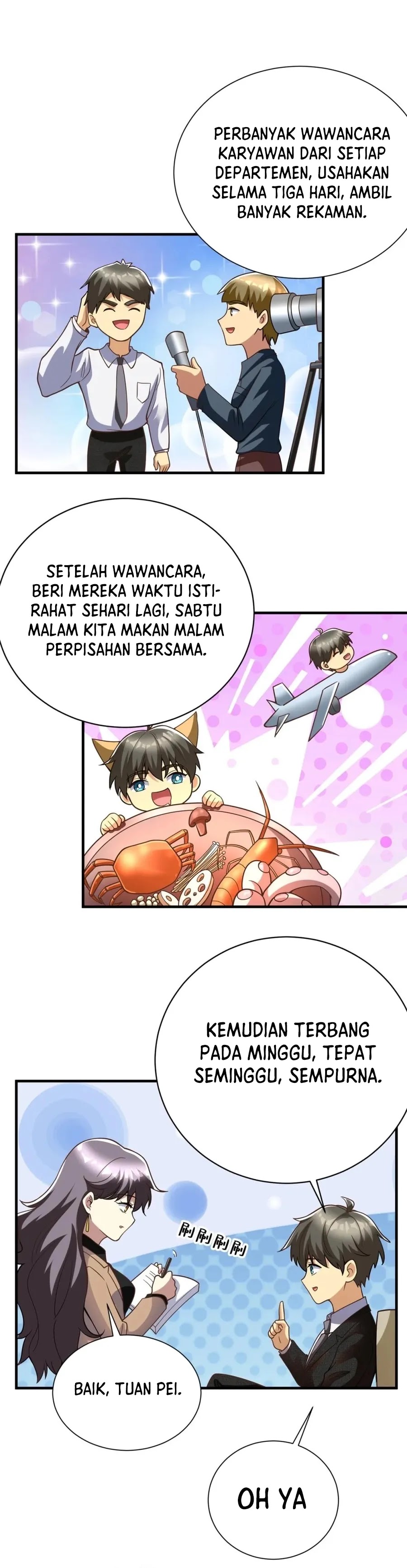 Losing Money to Be a Tycoon Chapter 143 Bahasa Indonesia