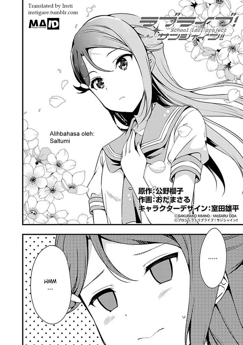 Love Live! Sunshine!! Chapter 02 Bahasa Indonesia