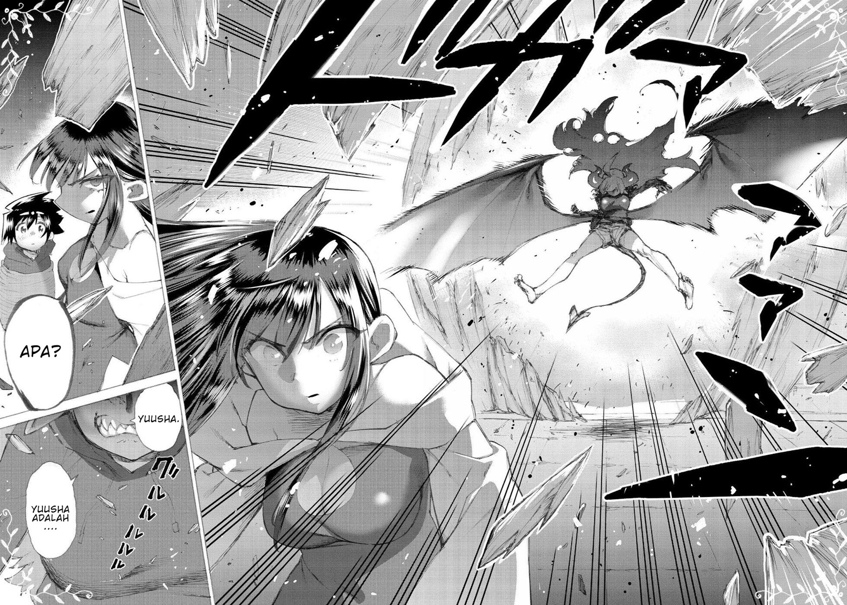 Love Comedy Hero & the Princess of Darkness Chapter 15 Bahasa Indonesia