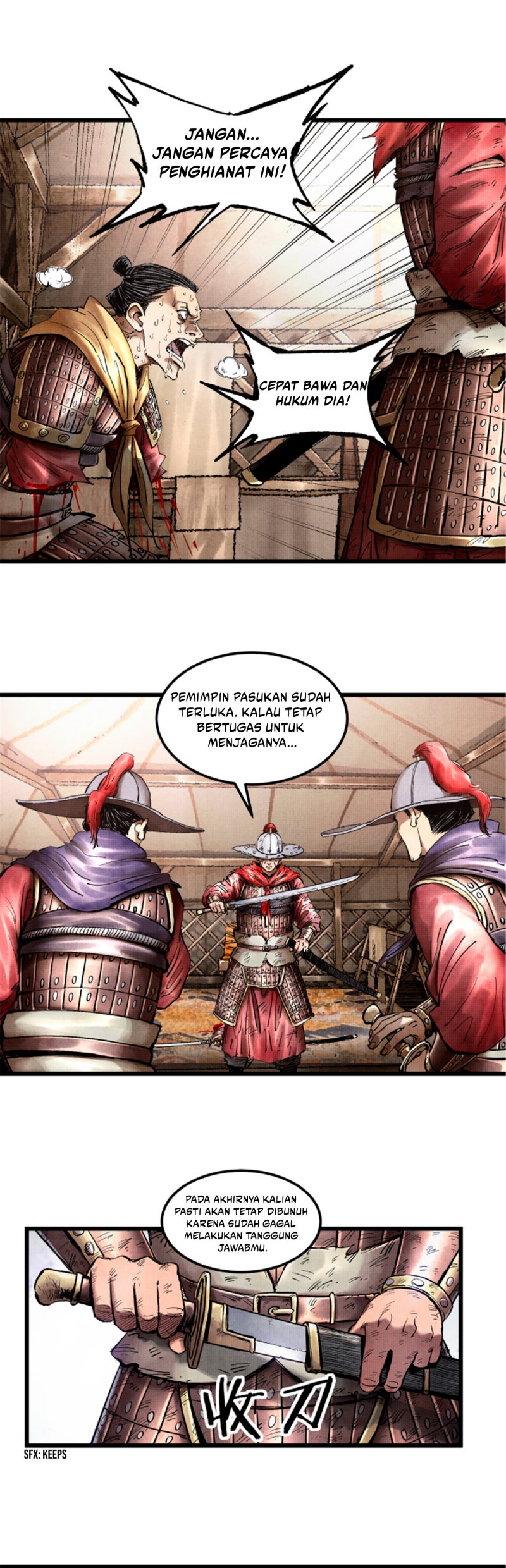 Lu Bu’s Life Simulator Chapter 16 Bahasa Indonesia
