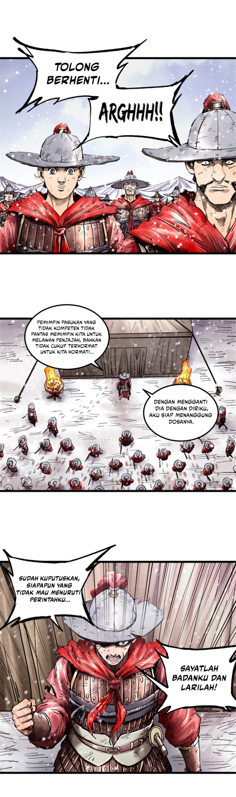 Lu Bu’s Life Simulator Chapter 16 Bahasa Indonesia