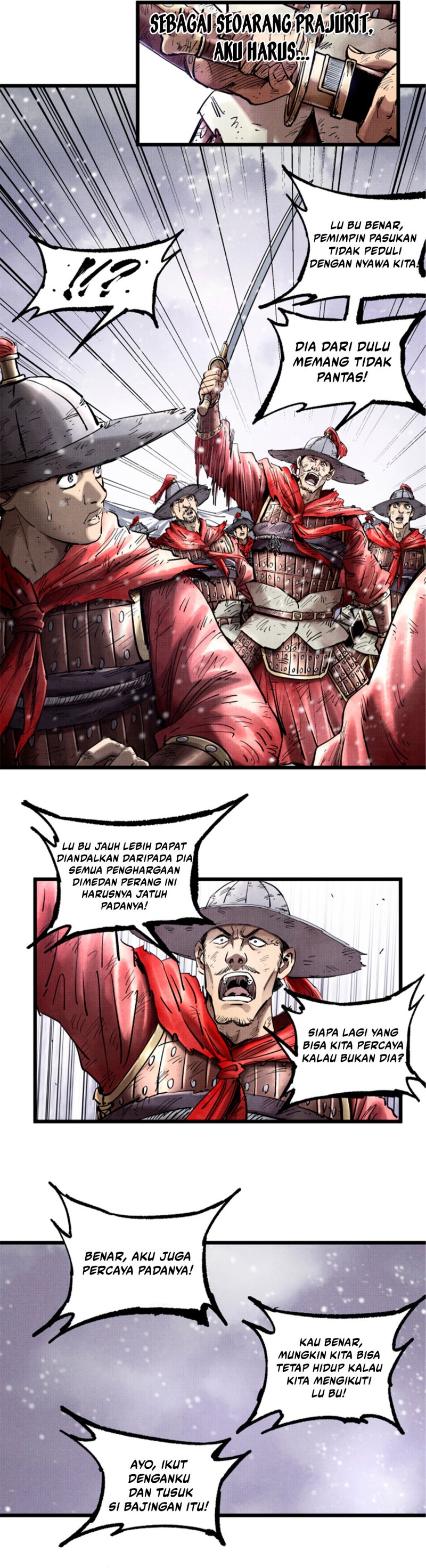 Lu Bu’s Life Simulator Chapter 16 Bahasa Indonesia