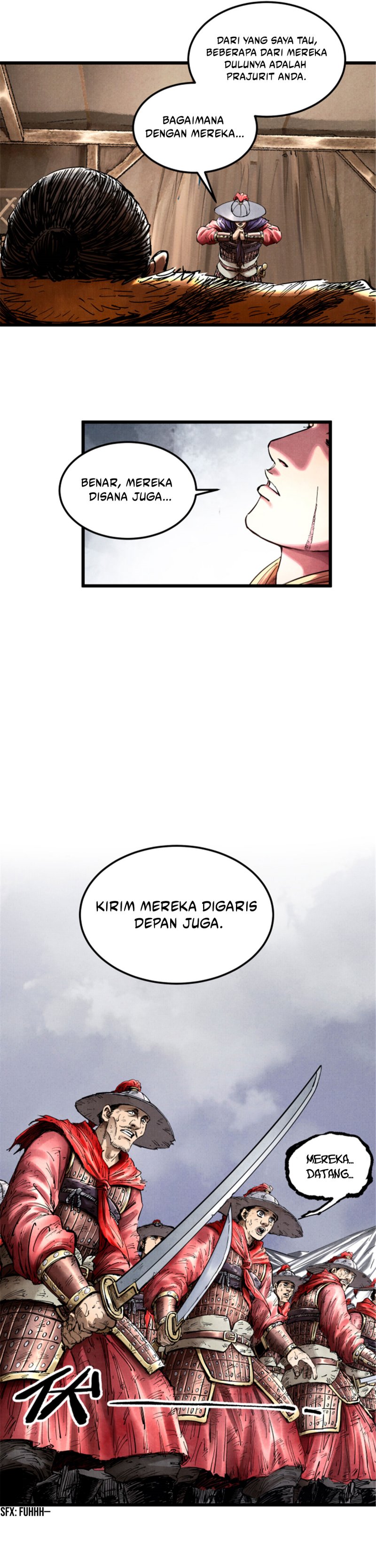 Lu Bu’s Life Simulator Chapter 16 Bahasa Indonesia