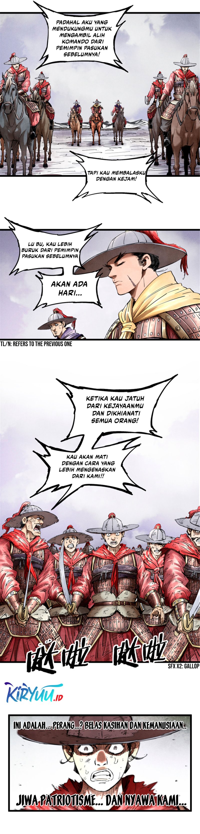 Lu Bu’s Life Simulator Chapter 16 Bahasa Indonesia
