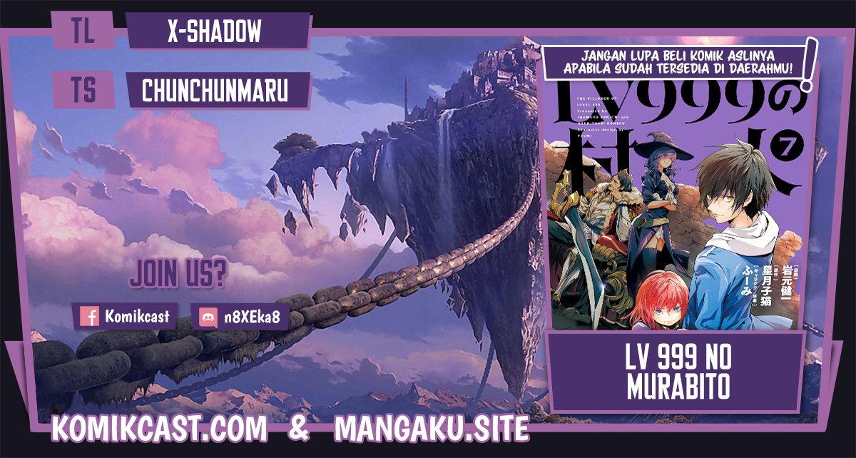 Lv999 no Murabito Chapter 55 Bahasa Indonesia