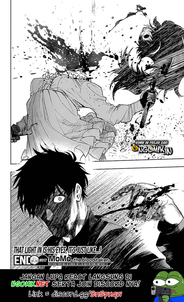 MOMO: The Blood Taker Chapter 17 Bahasa Indonesia