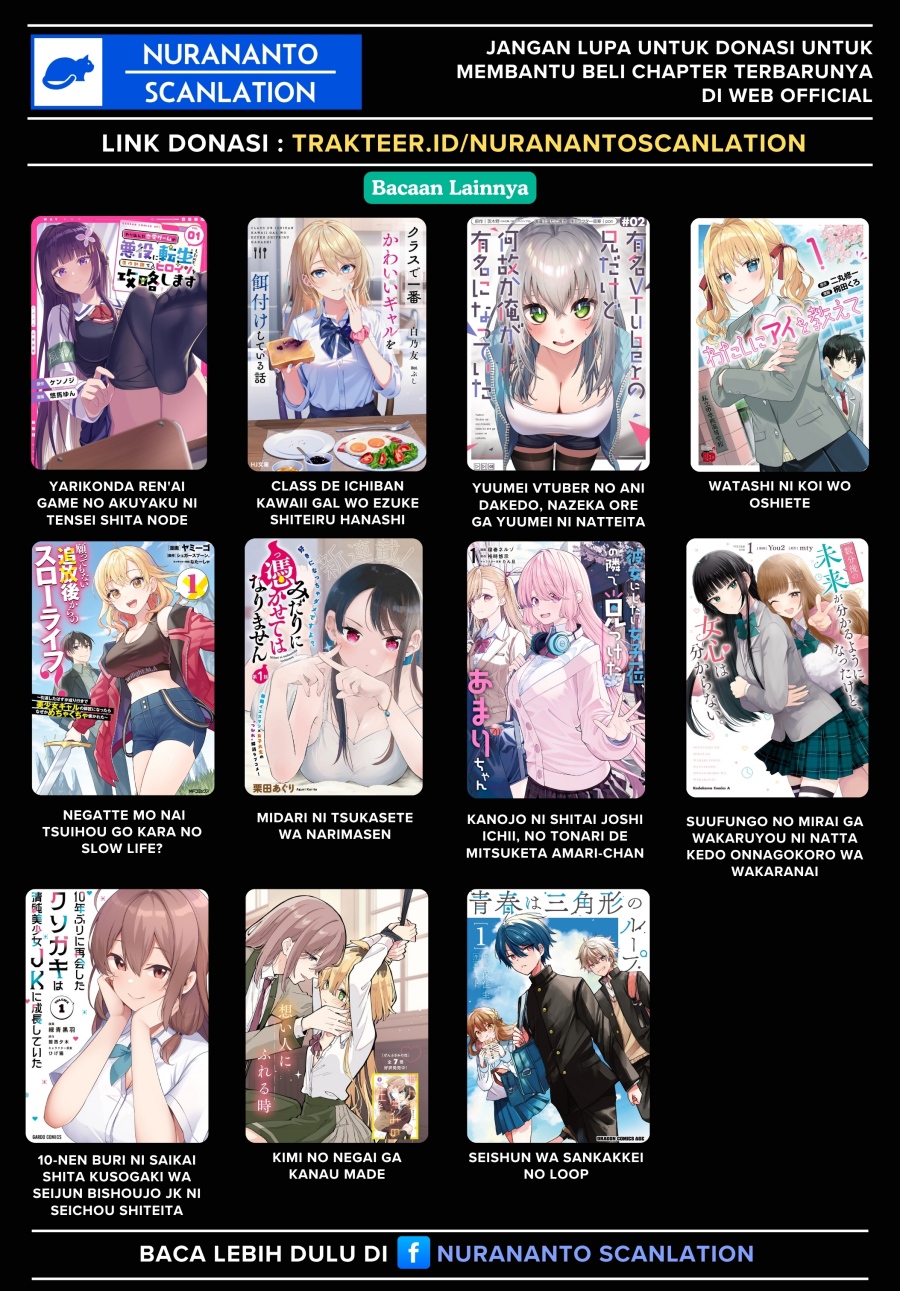 Madogiwa henshuu to baka ni sareta ore ga, futago JK to doukyo suru koto ni natta Chapter 07.1 Bahasa Indonesia