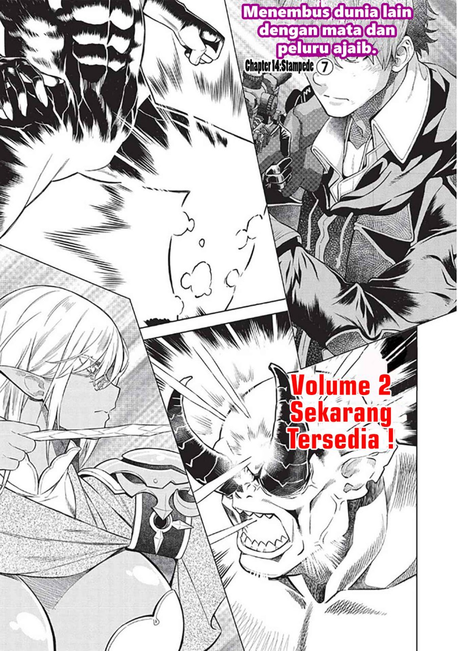 Magan to Dangan o Tsukatte Isekai o Buchinuku! Chapter 14.7 Bahasa Indonesia