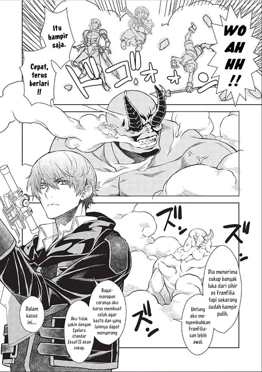 Magan to Dangan o Tsukatte Isekai o Buchinuku! Chapter 14.7 Bahasa Indonesia