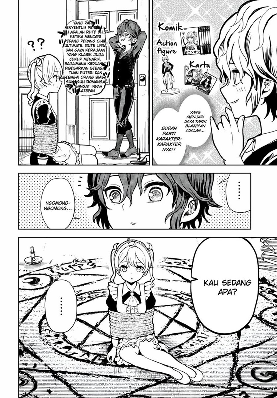 Magan no Akuyaku ni Tensei Shita no de Oshi Chara o Mimamoru Mob o Mezashimasu Chapter 01 Bahasa Indonesia