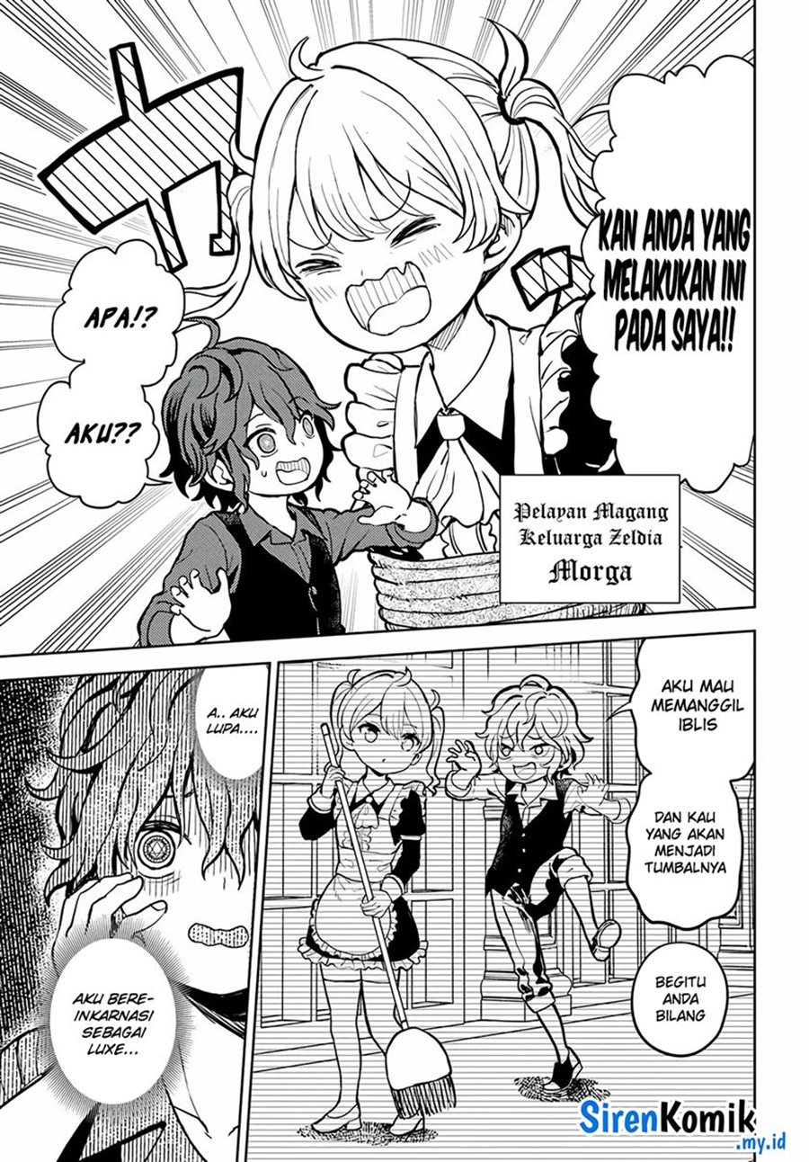 Magan no Akuyaku ni Tensei Shita no de Oshi Chara o Mimamoru Mob o Mezashimasu Chapter 01 Bahasa Indonesia