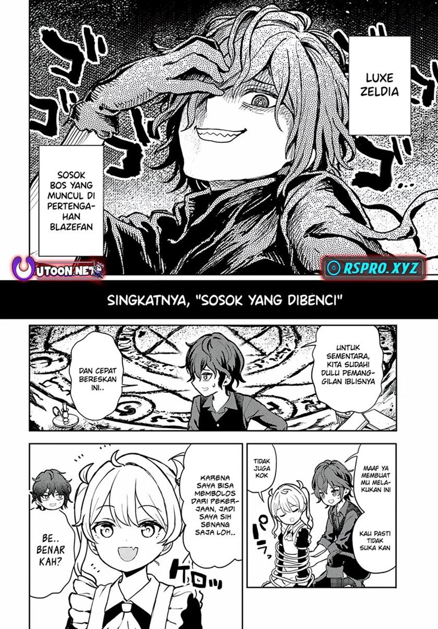 Magan no Akuyaku ni Tensei Shita no de Oshi Chara o Mimamoru Mob o Mezashimasu Chapter 01 Bahasa Indonesia