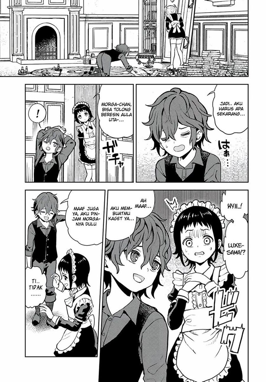 Magan no Akuyaku ni Tensei Shita no de Oshi Chara o Mimamoru Mob o Mezashimasu Chapter 01 Bahasa Indonesia