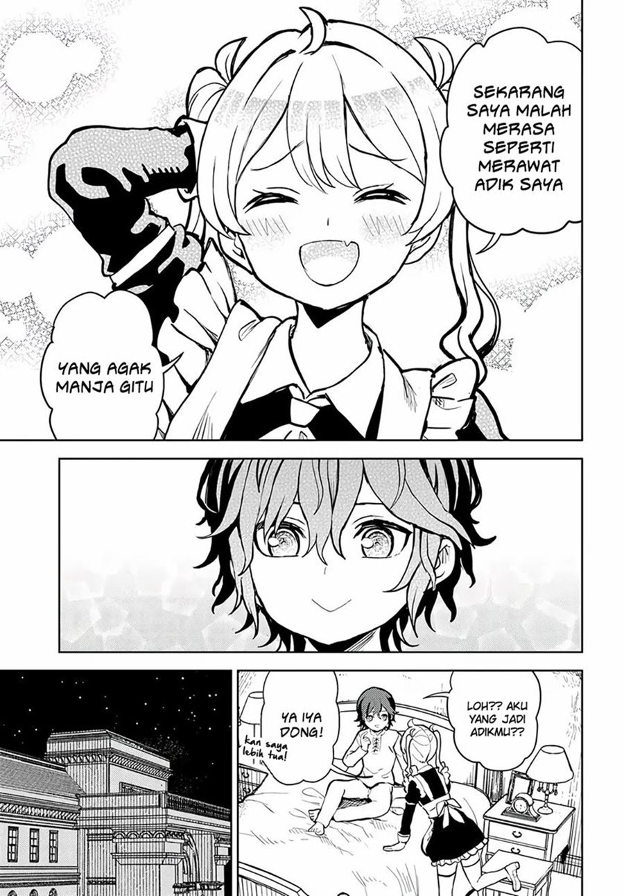 Magan no Akuyaku ni Tensei Shita no de Oshi Chara o Mimamoru Mob o Mezashimasu Chapter 01 Bahasa Indonesia