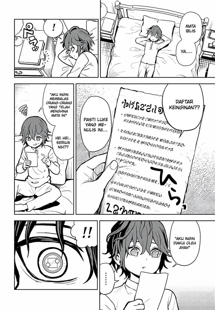 Magan no Akuyaku ni Tensei Shita no de Oshi Chara o Mimamoru Mob o Mezashimasu Chapter 01 Bahasa Indonesia