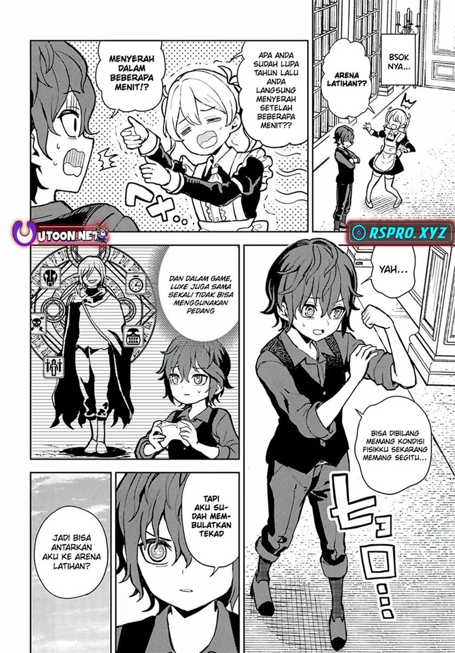 Magan no Akuyaku ni Tensei Shita no de Oshi Chara o Mimamoru Mob o Mezashimasu Chapter 01 Bahasa Indonesia