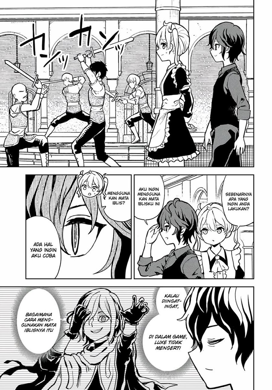 Magan no Akuyaku ni Tensei Shita no de Oshi Chara o Mimamoru Mob o Mezashimasu Chapter 01 Bahasa Indonesia