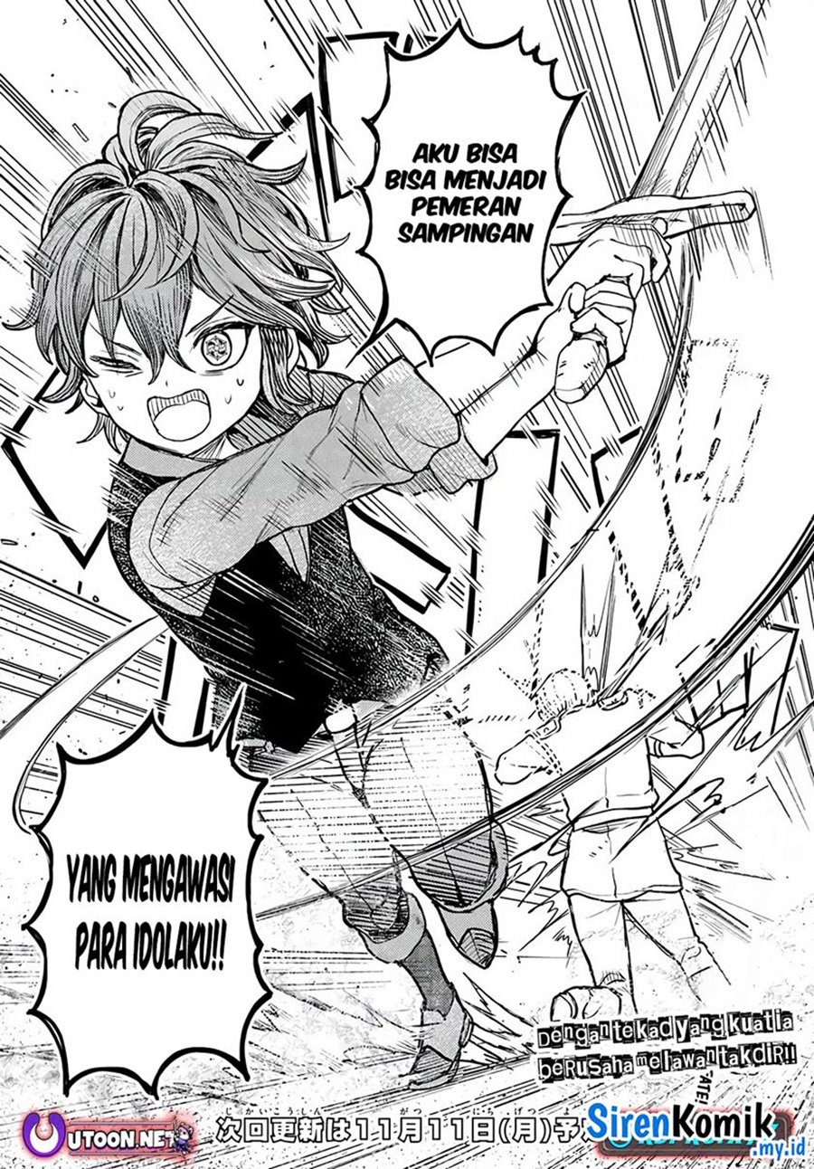 Magan no Akuyaku ni Tensei Shita no de Oshi Chara o Mimamoru Mob o Mezashimasu Chapter 01 Bahasa Indonesia