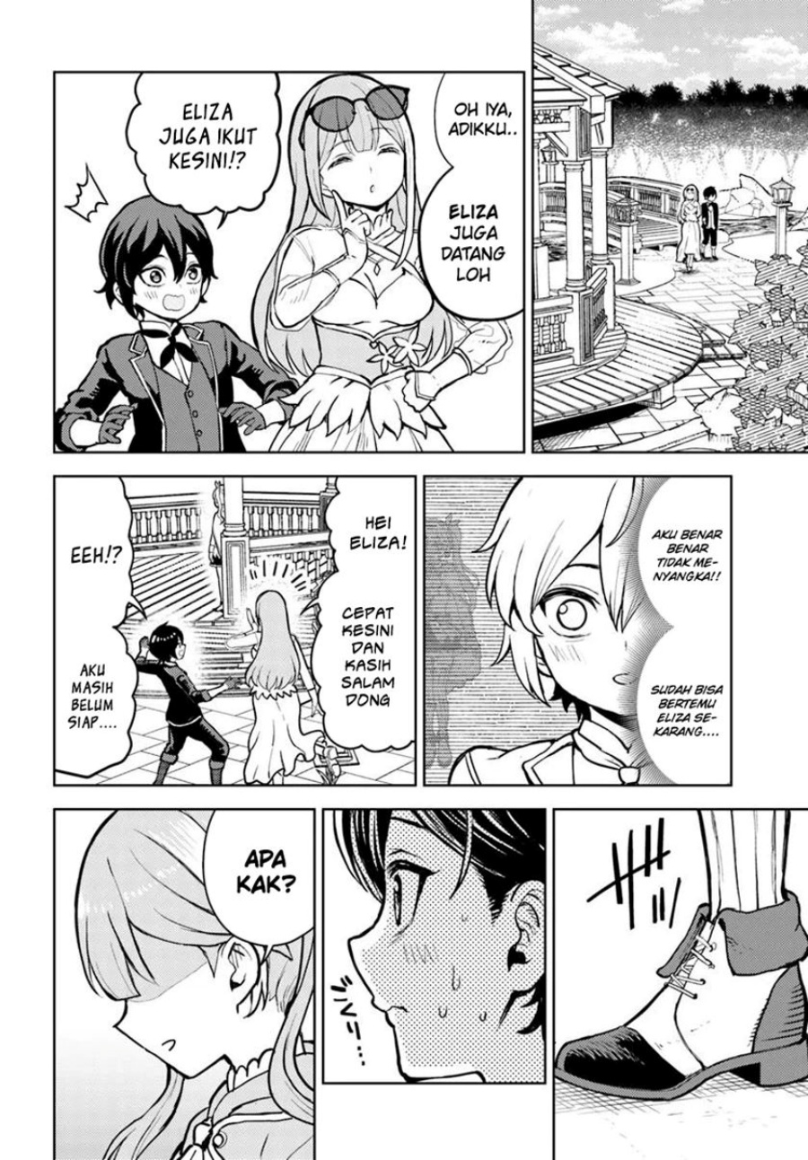 Magan no Akuyaku ni Tensei Shita no de Oshi Chara o Mimamoru Mob o Mezashimasu Chapter 04.1 Bahasa Indonesia