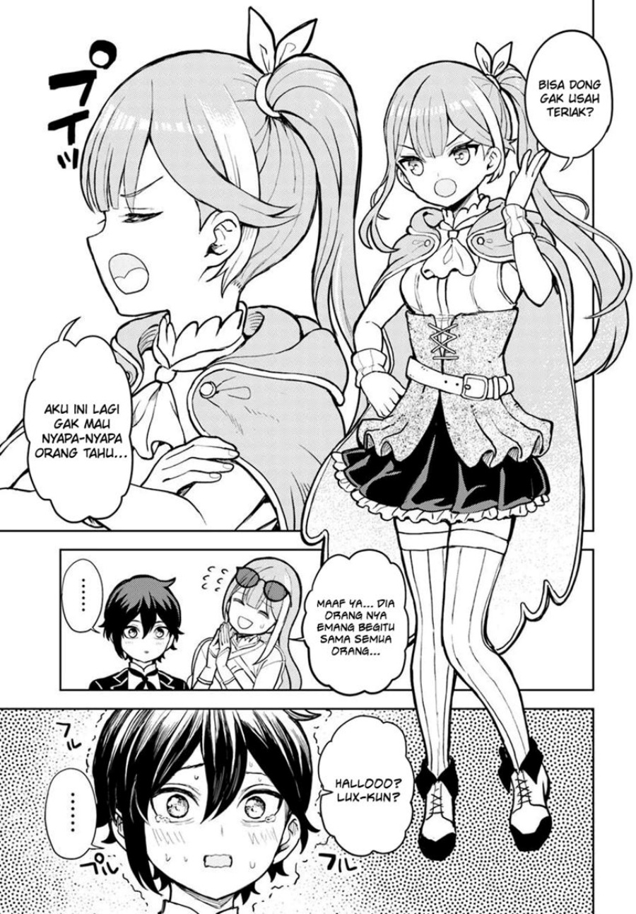 Magan no Akuyaku ni Tensei Shita no de Oshi Chara o Mimamoru Mob o Mezashimasu Chapter 04.1 Bahasa Indonesia