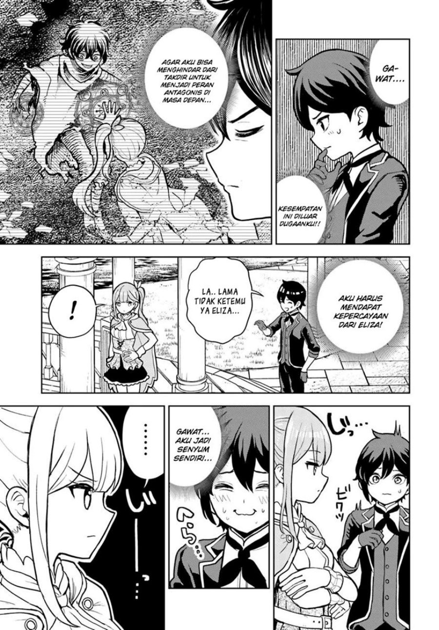 Magan no Akuyaku ni Tensei Shita no de Oshi Chara o Mimamoru Mob o Mezashimasu Chapter 04.1 Bahasa Indonesia