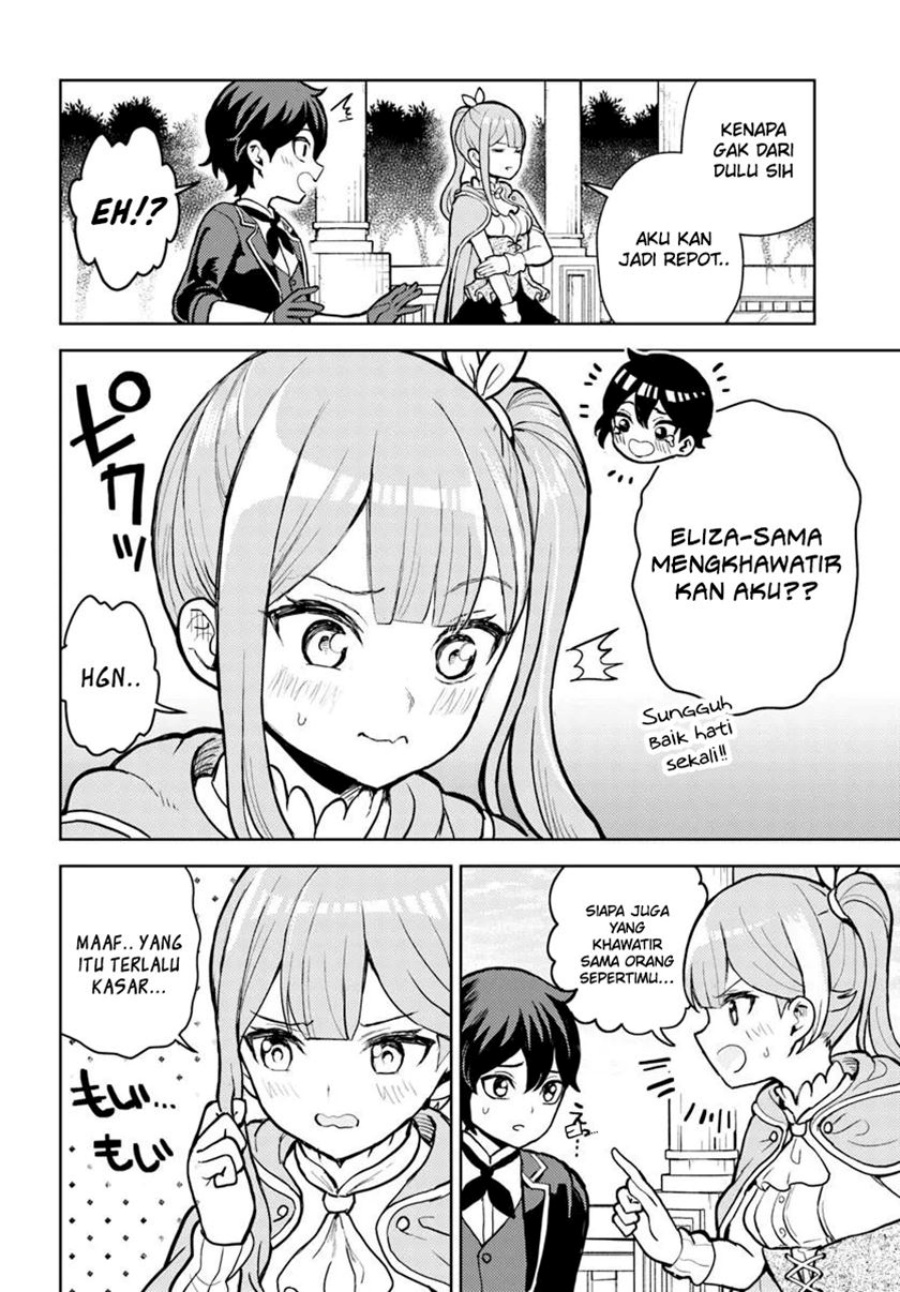 Magan no Akuyaku ni Tensei Shita no de Oshi Chara o Mimamoru Mob o Mezashimasu Chapter 04.1 Bahasa Indonesia