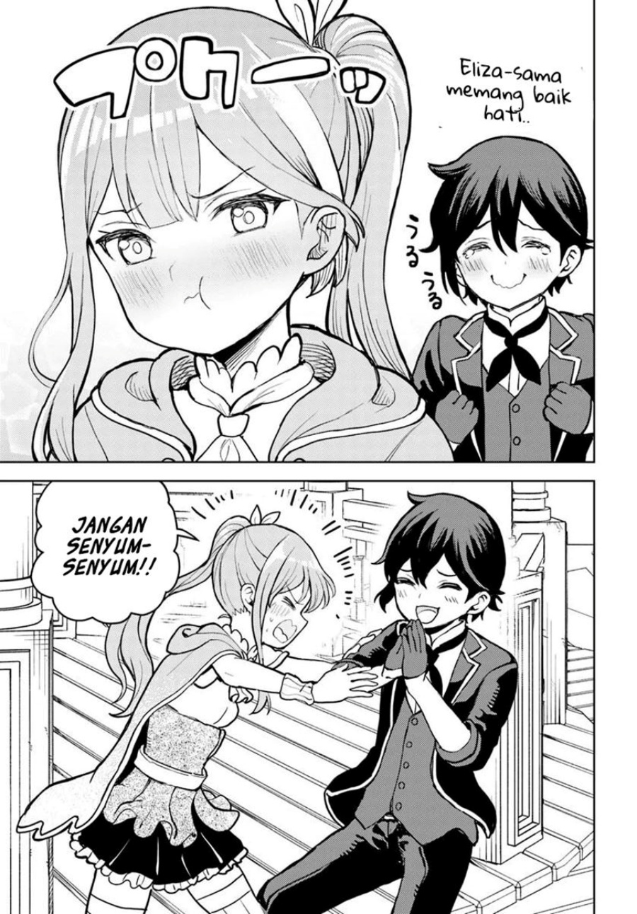 Magan no Akuyaku ni Tensei Shita no de Oshi Chara o Mimamoru Mob o Mezashimasu Chapter 04.1 Bahasa Indonesia