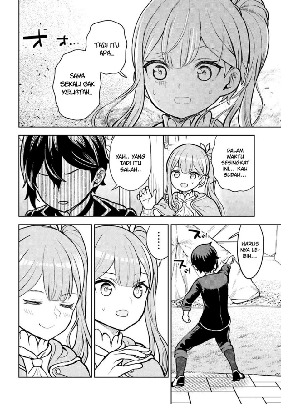 Magan no Akuyaku ni Tensei Shita no de Oshi Chara o Mimamoru Mob o Mezashimasu Chapter 04.1 Bahasa Indonesia