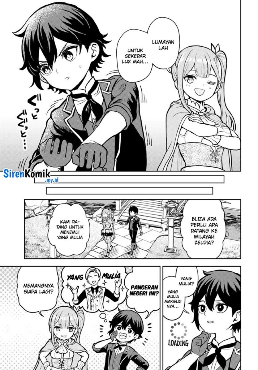 Magan no Akuyaku ni Tensei Shita no de Oshi Chara o Mimamoru Mob o Mezashimasu Chapter 04.1 Bahasa Indonesia