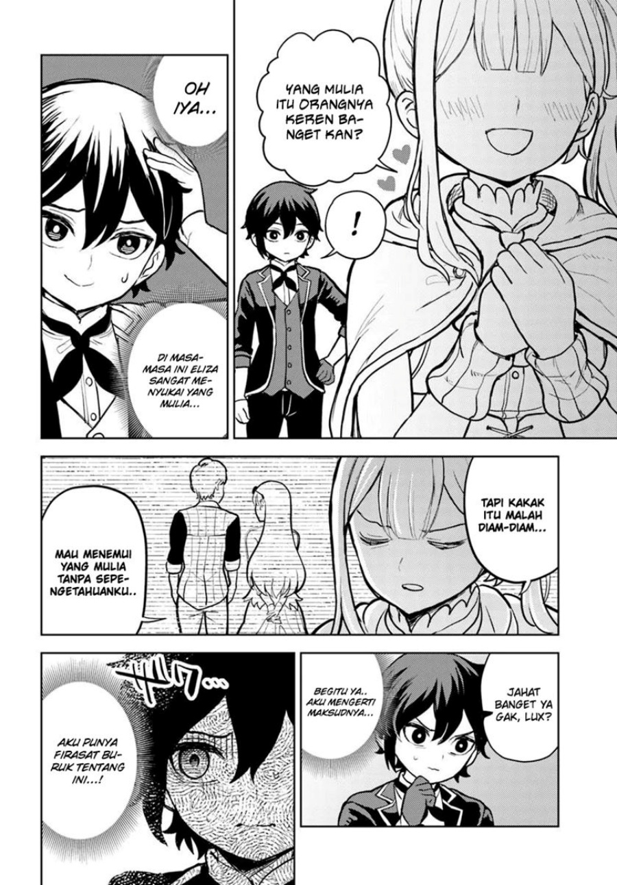 Magan no Akuyaku ni Tensei Shita no de Oshi Chara o Mimamoru Mob o Mezashimasu Chapter 04.1 Bahasa Indonesia
