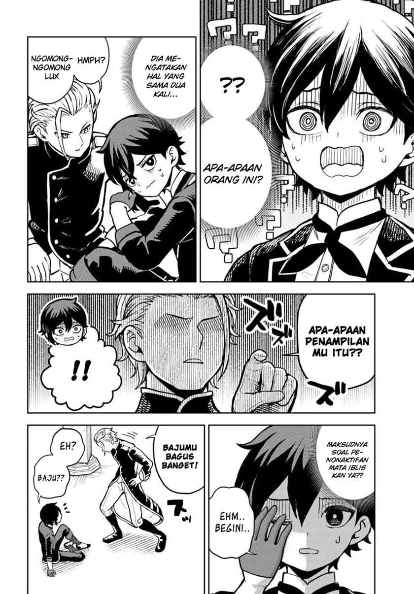 Magan no Akuyaku ni Tensei Shita no de Oshi Chara o Mimamoru Mob o Mezashimasu Chapter 05.1 Bahasa Indonesia