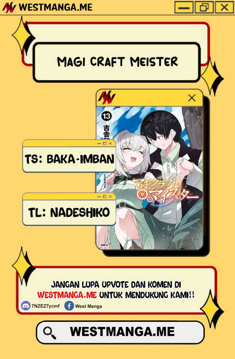 Magi Craft Meister chapter 70