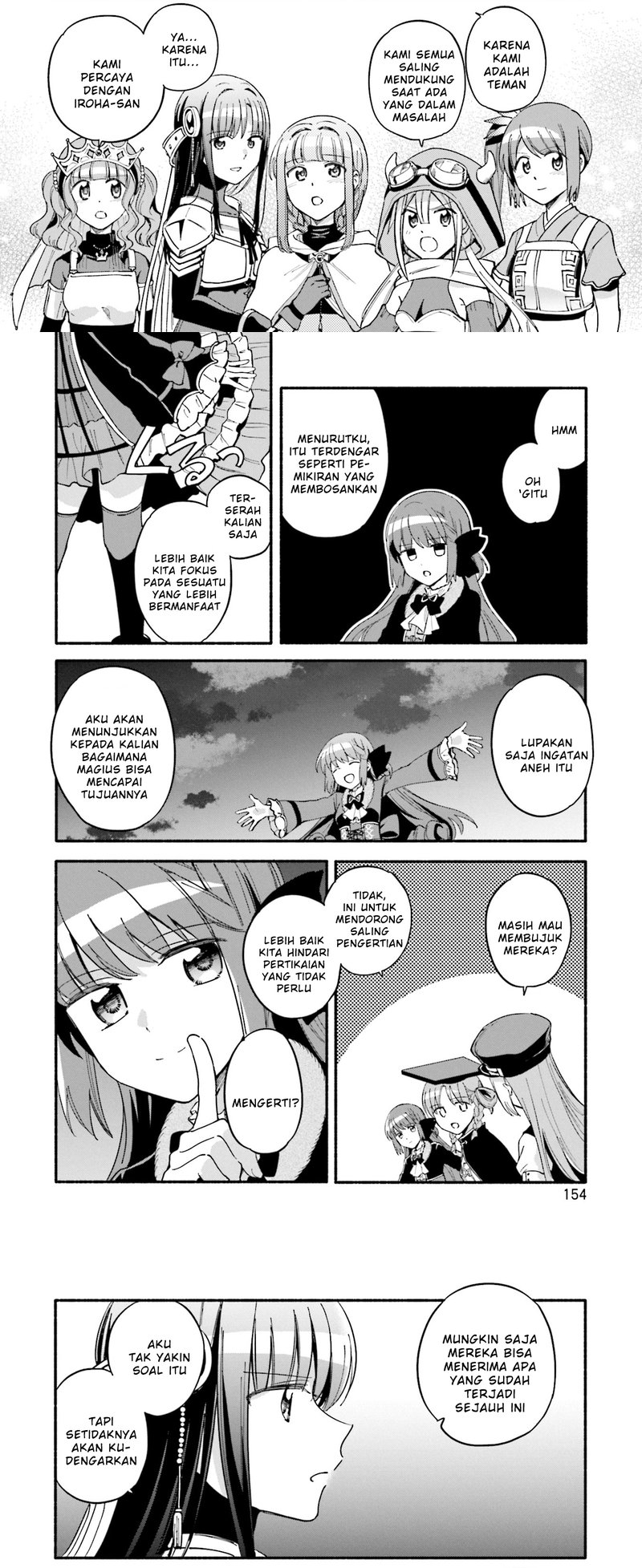 Magia Record: Mahou Shoujo Madoka Magica Gaiden Chapter 55 Bahasa Indonesia