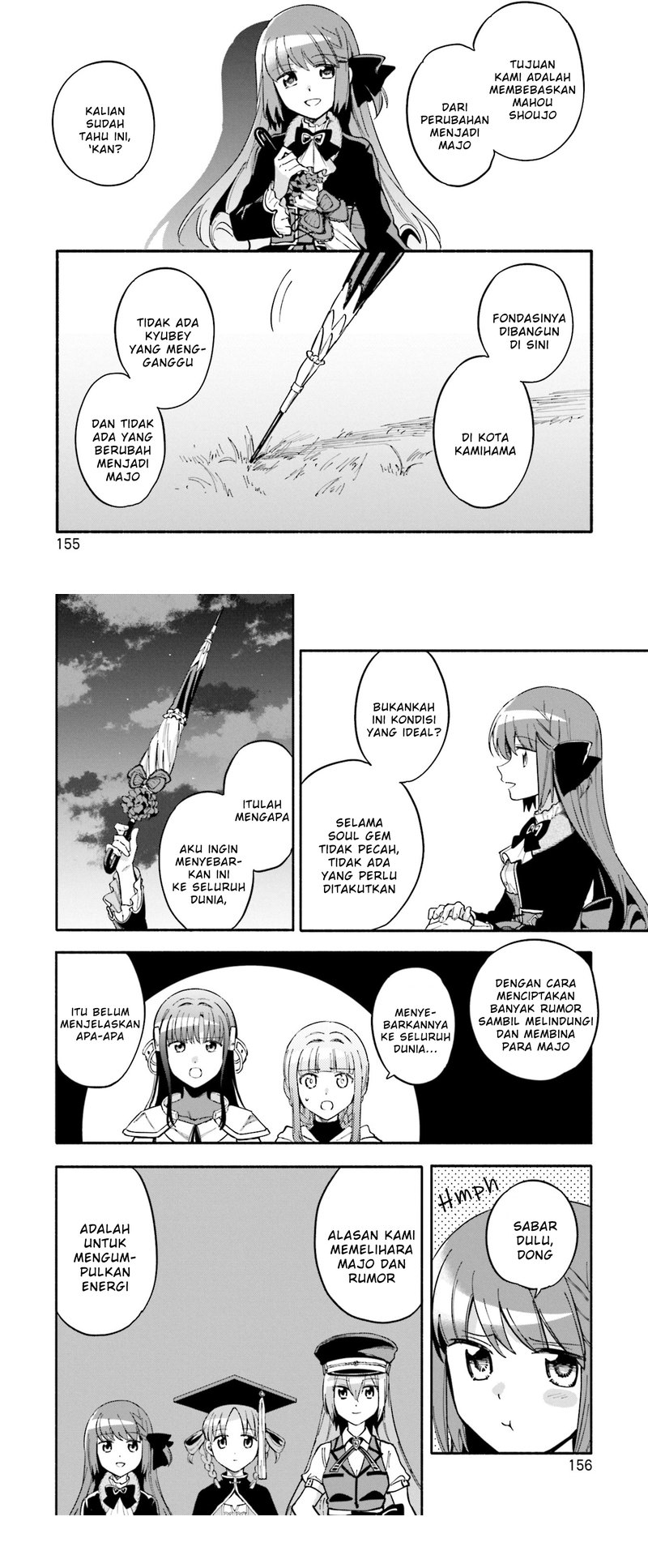 Magia Record: Mahou Shoujo Madoka Magica Gaiden Chapter 55 Bahasa Indonesia