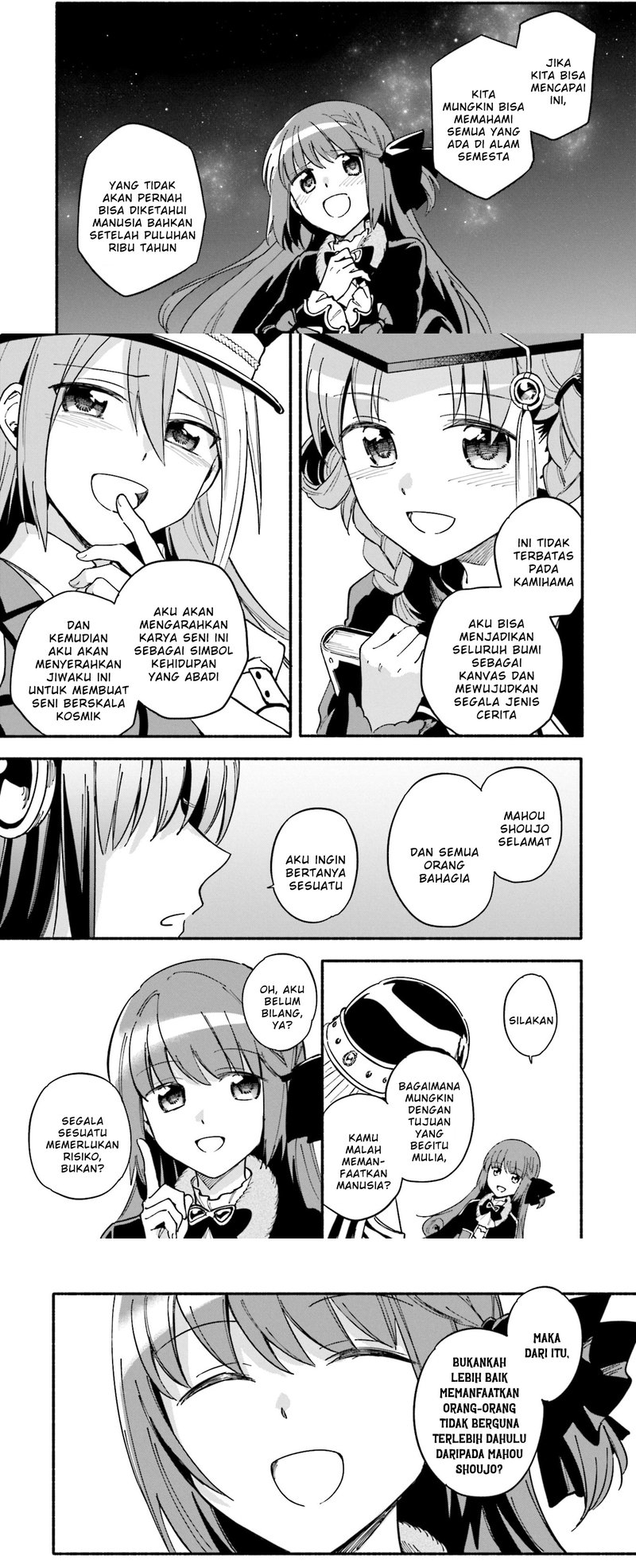 Magia Record: Mahou Shoujo Madoka Magica Gaiden Chapter 55 Bahasa Indonesia