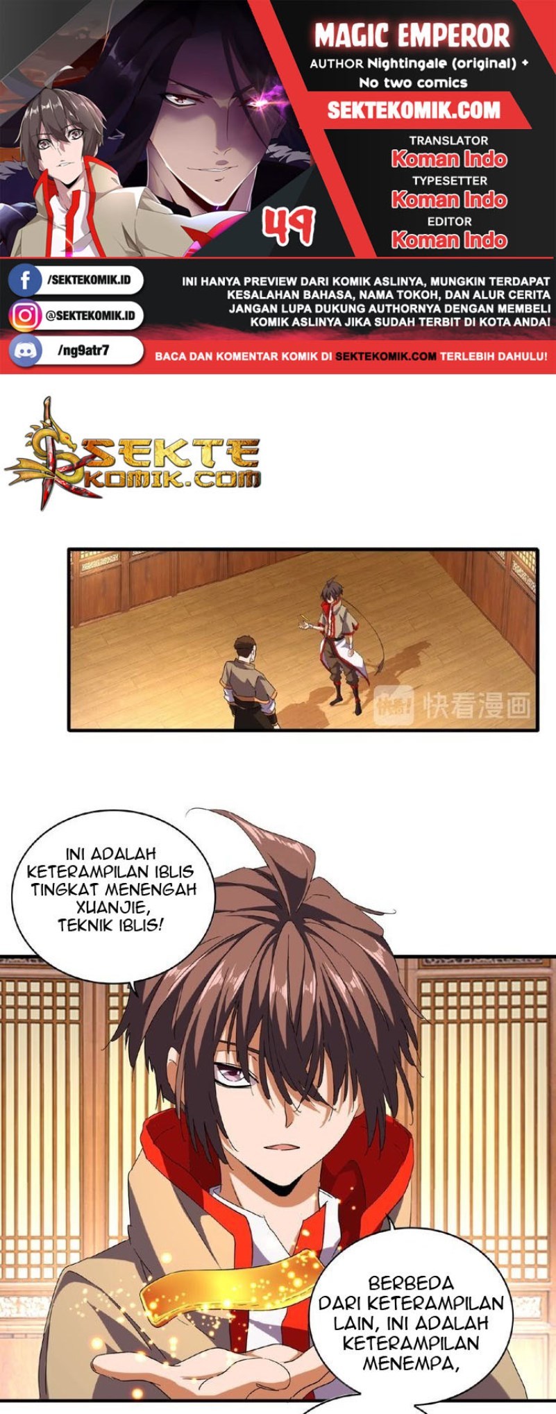 Dilarang COPAS - situs resmi www.mangacanblog.com - Komik magic emperor 049 - chapter 49 50 Indonesia magic emperor 049 - chapter 49 Terbaru 0|Baca Manga Komik Indonesia|Mangacan