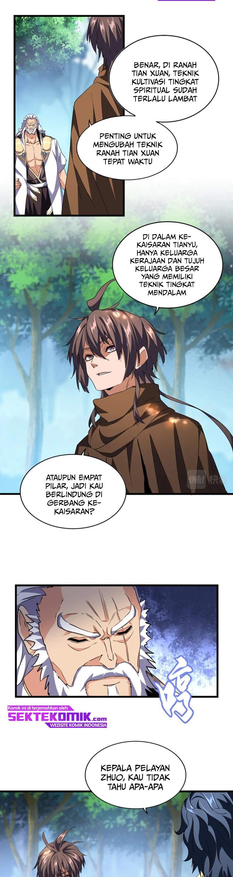 Magic Emperor Chapter 213 Bahasa Indonesia