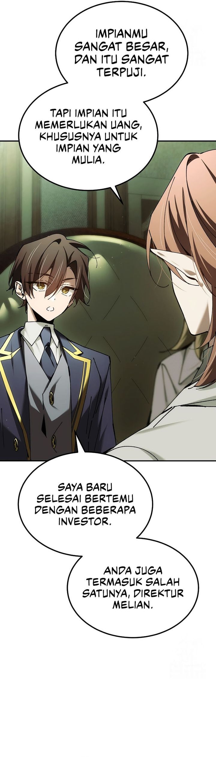 Magic Academy’s Genius Blinker Chapter 55 Bahasa Indonesia