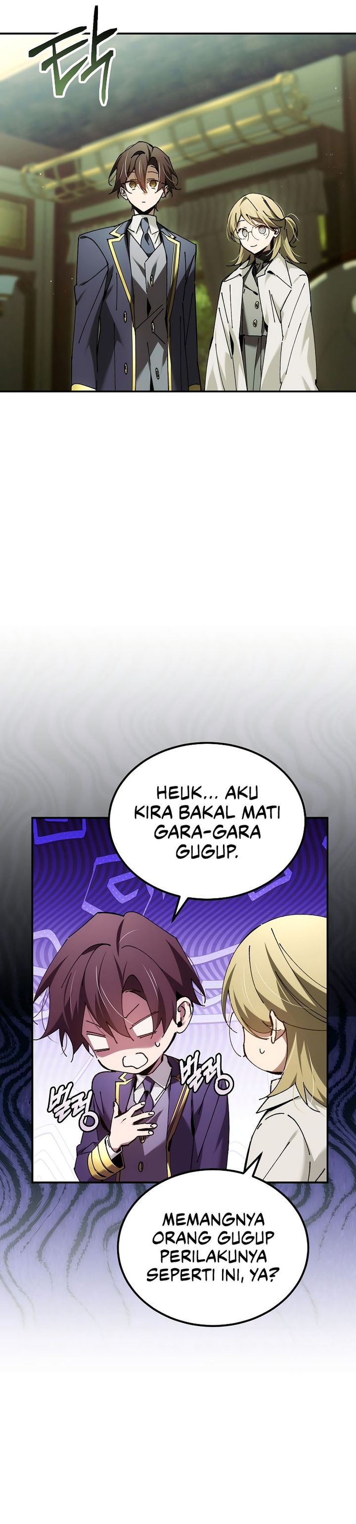 Magic Academy’s Genius Blinker Chapter 55 Bahasa Indonesia