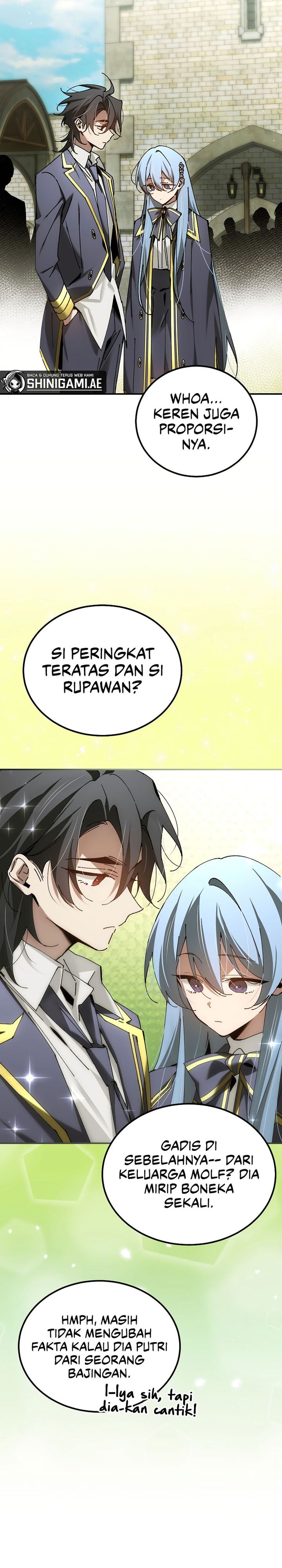 Magic Academy’s Genius Blinker Chapter 55 Bahasa Indonesia