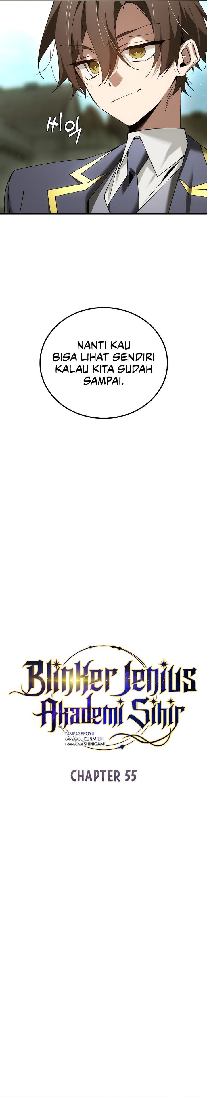 Magic Academy’s Genius Blinker Chapter 55 Bahasa Indonesia