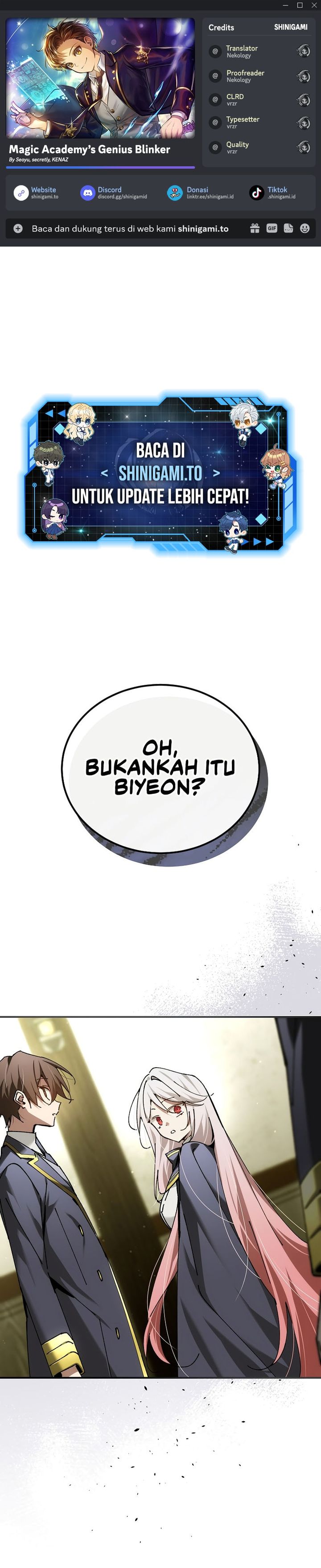 Magic Academy’s Genius Blinker Chapter 67 Bahasa Indonesia