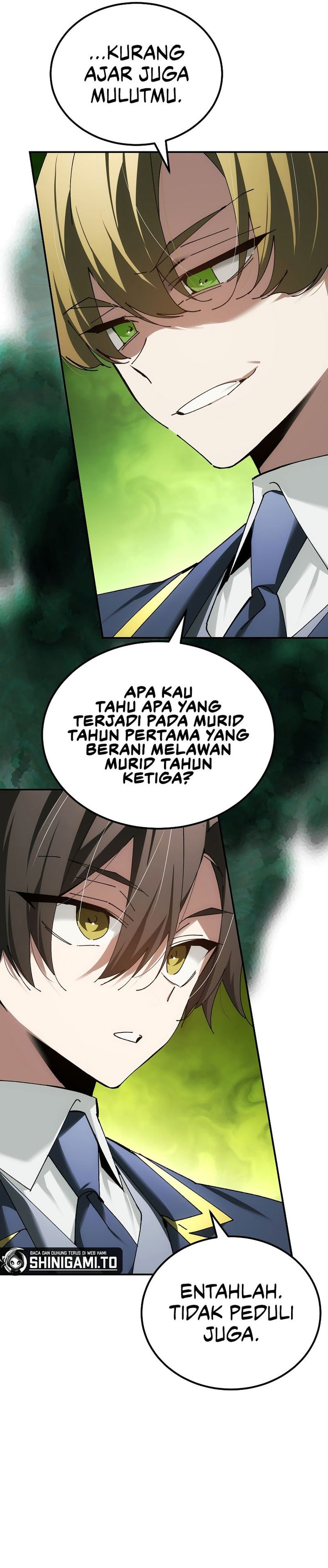 Magic Academy’s Genius Blinker Chapter 67 Bahasa Indonesia