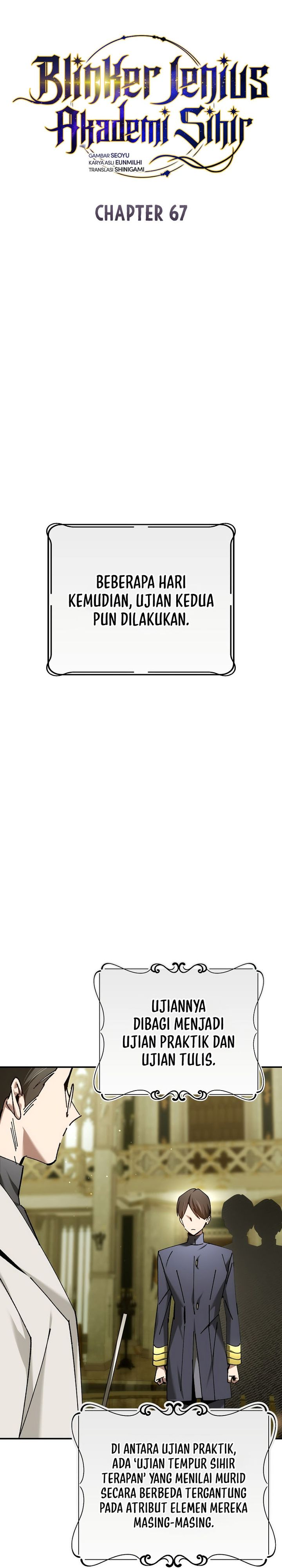 Magic Academy’s Genius Blinker Chapter 67 Bahasa Indonesia