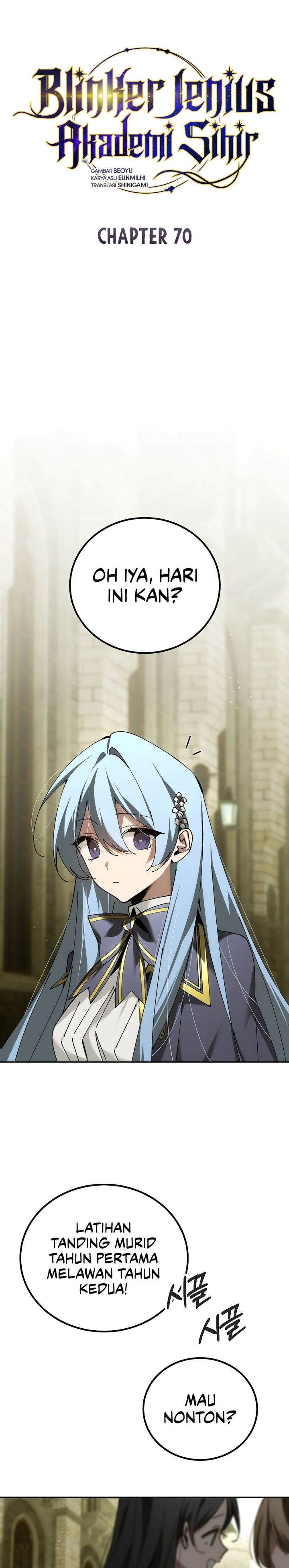 Magic Academy’s Genius Blinker chapter 70