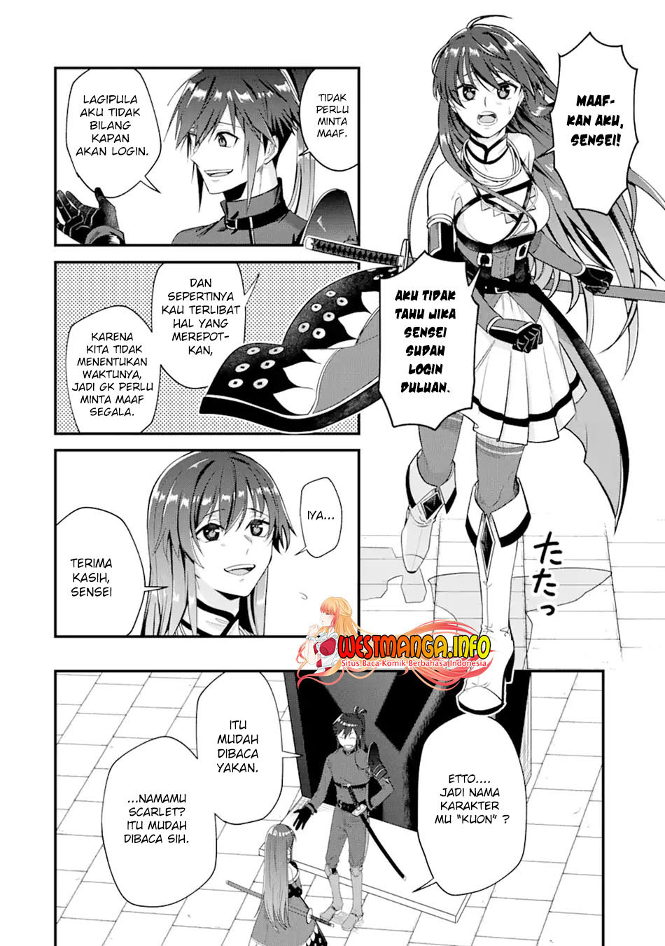 Magica Technica ~Sword Demon Rakshasa’s VRMMO Battle Record~ Chapter 01.3 Bahasa Indonesia